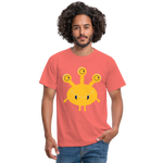 Camiseta"Monster" - coral