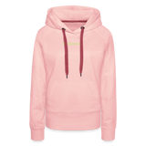 Sudadera con capucha premium"Teddy" - crystal pink