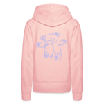 Sudadera con capucha premium"Teddy" - crystal pink