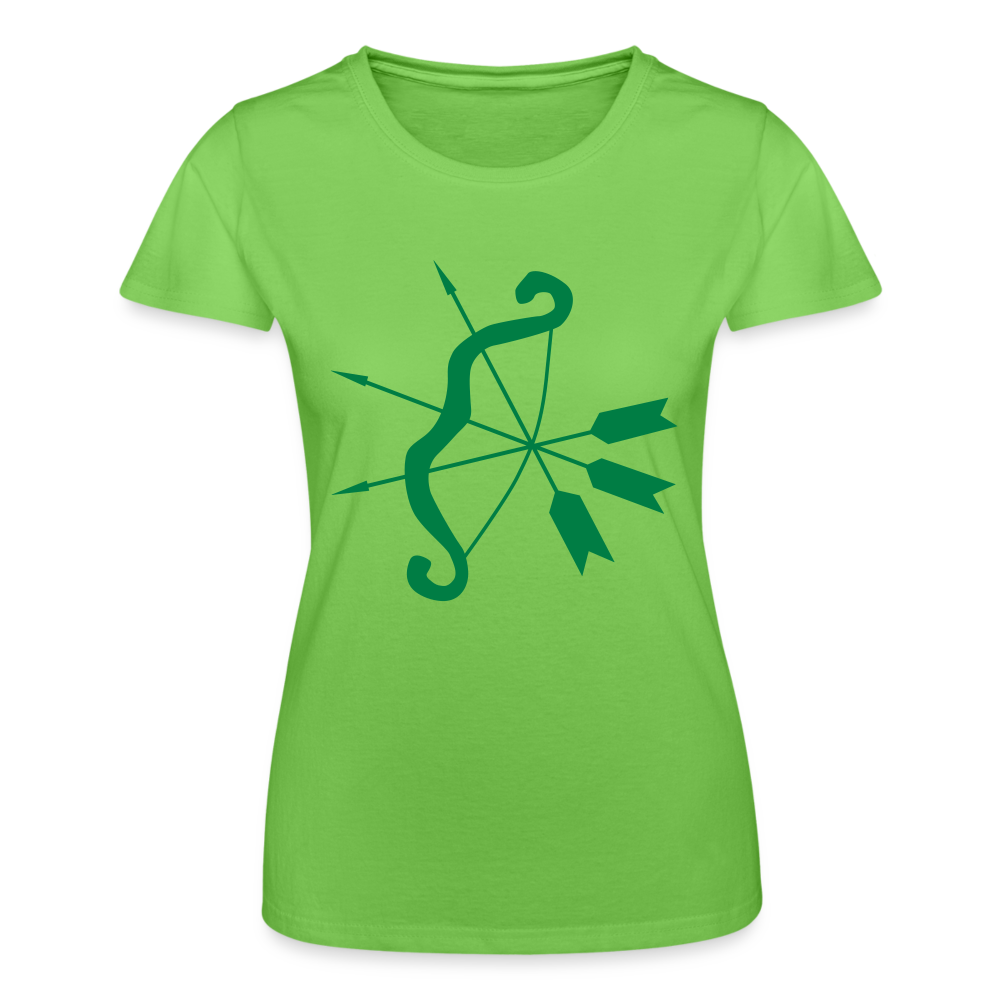 Camiseta de Fruit of the Loom"cupid bow" - light green