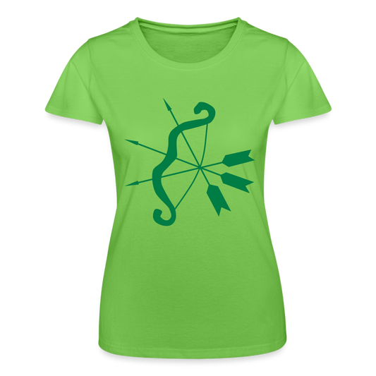 Camiseta de Fruit of the Loom"cupid bow" - light green
