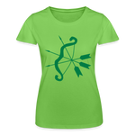 Camiseta de Fruit of the Loom"cupid bow" - light green