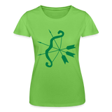 Camiseta de Fruit of the Loom"cupid bow" - light green