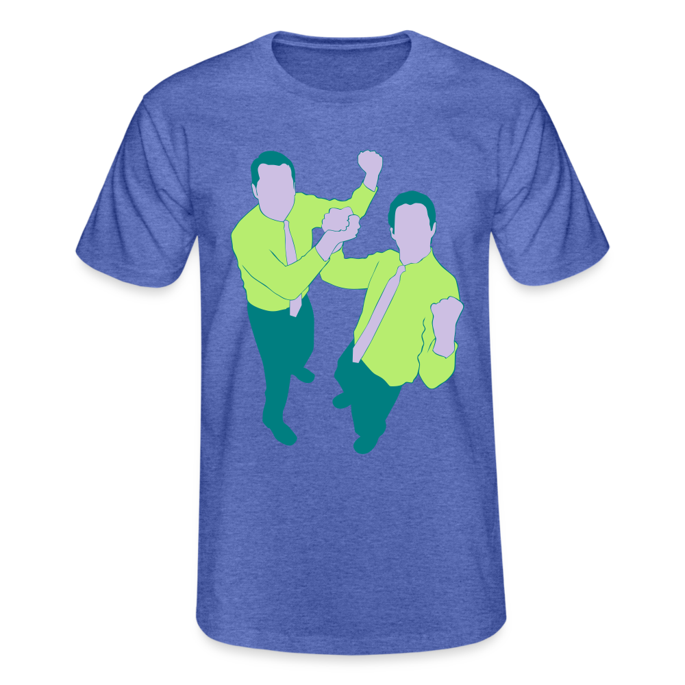 Camiseta de Fruit of the Loom"Business Team" - heather blue