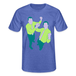 Camiseta de Fruit of the Loom"Business Team" - heather blue