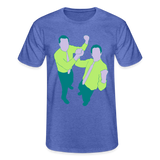 Camiseta de Fruit of the Loom"Business Team" - heather blue