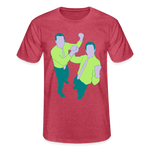 Camiseta de Fruit of the Loom"Business Team" - heather red