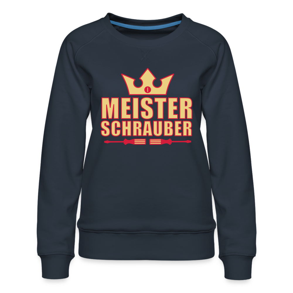 Sudadera premium"meister schrauber" - navy