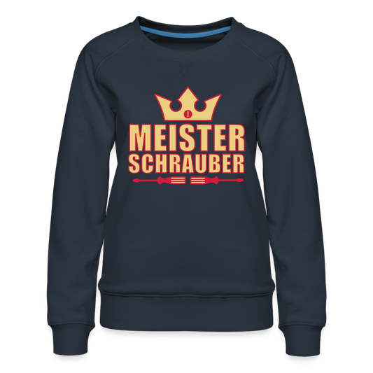 Sudadera premium"meister schrauber" - navy