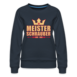 Sudadera premium"meister schrauber" - navy