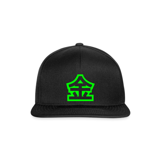 Gorra Snapback"Chinese Money Fat" - black/black
