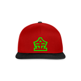 Gorra Snapback"Chinese Money Fat" - red/black