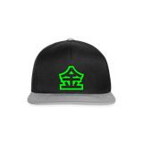 Gorra Snapback"Chinese Money Fat" - black/grey