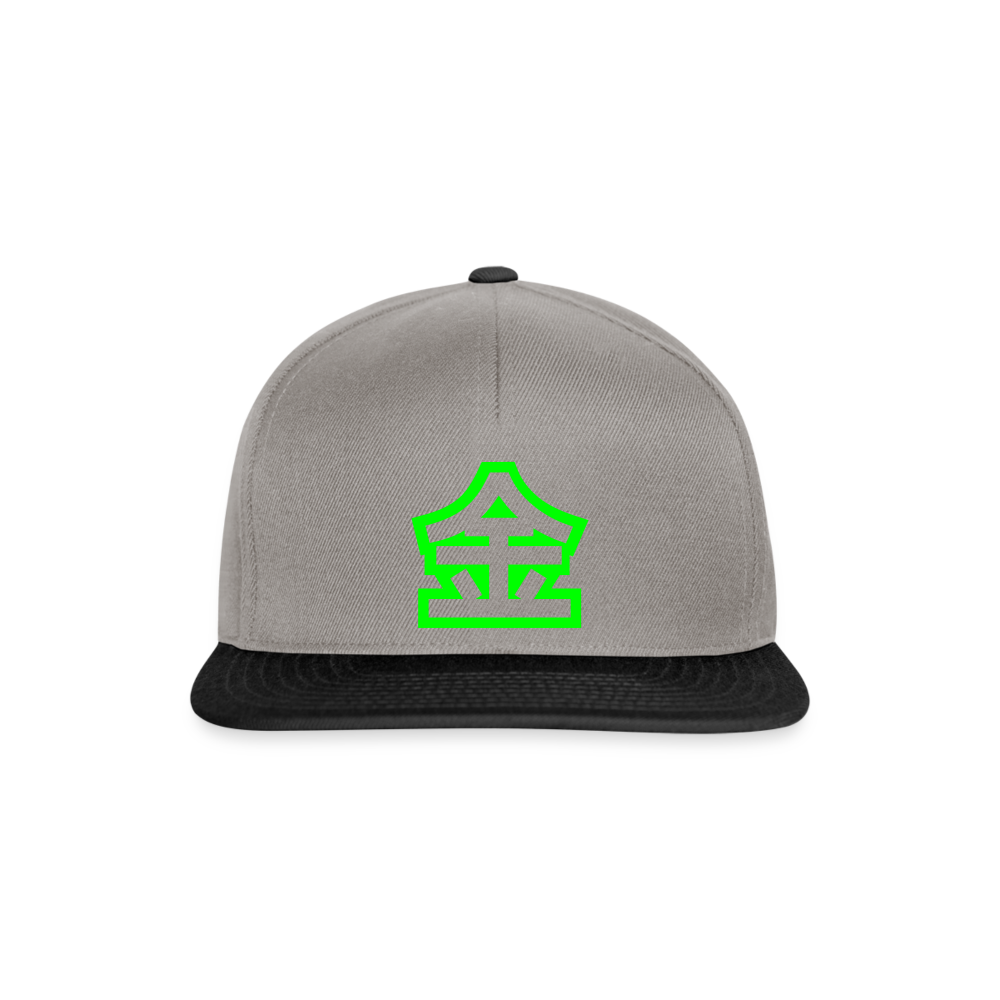 Gorra Snapback"Chinese Money Fat" - graphite/black