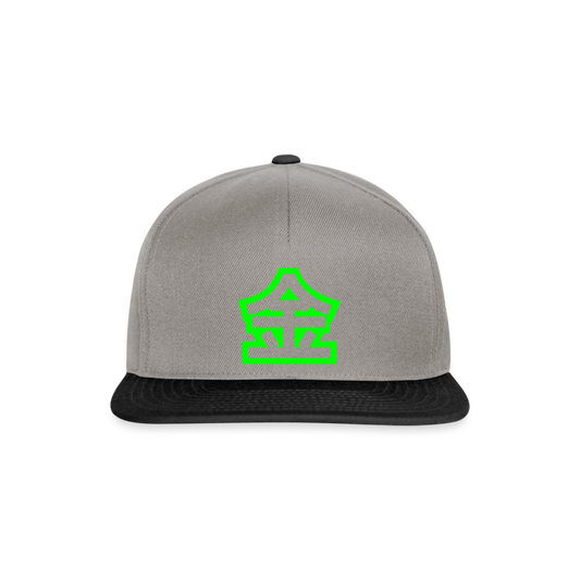 Gorra Snapback"Chinese Money Fat" - graphite/black