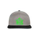 Gorra Snapback"Chinese Money Fat" - graphite/black