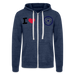 Chaqueta con capucha Tri-Blend unisex de Bella + Canvas