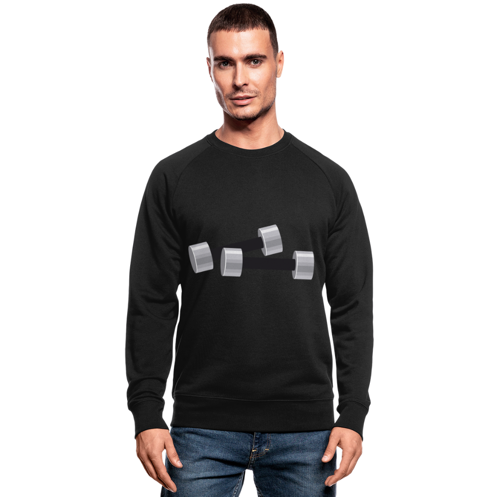 Sudadera ecológica de Stanley & Stella"dumbbell" - black