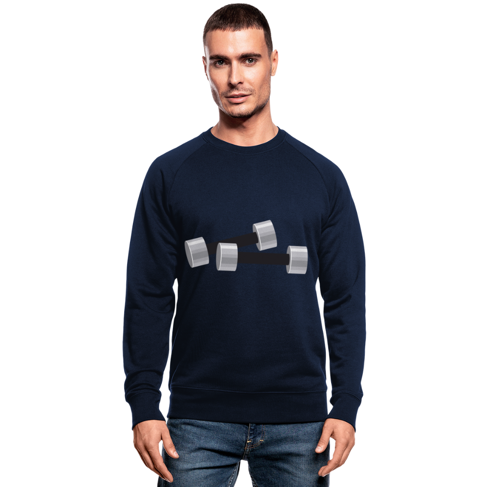 Sudadera ecológica de Stanley & Stella"dumbbell" - navy