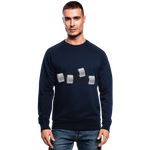 Sudadera ecológica de Stanley & Stella"dumbbell" - navy