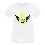 Camiseta transpirable"elite beer" - white