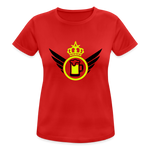 Camiseta transpirable"elite beer" - red