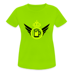 Camiseta transpirable"elite beer" - neon green