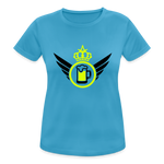 Camiseta transpirable"elite beer" - sapphire blue