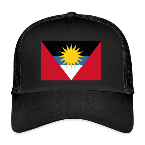 Gorra de camionero"Antigua and barbuda" - black/black