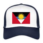 Gorra de camionero"Antigua and barbuda" - white/navy