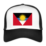 Gorra de camionero"Antigua and barbuda" - white/black