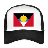 Gorra de camionero"Antigua and barbuda" - white/black