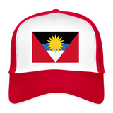 Gorra de camionero"Antigua and barbuda" - white/red