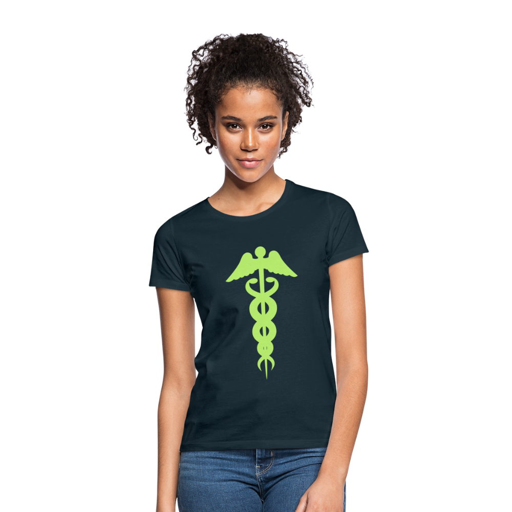 Camiseta"aesculapian staff" - navy