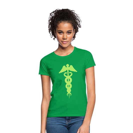 Camiseta"aesculapian staff" - kelly green