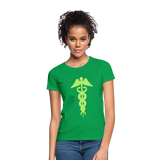 Camiseta"aesculapian staff" - kelly green