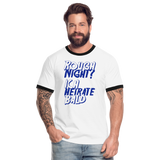 Camiseta contraste"Rough Night" - white/black