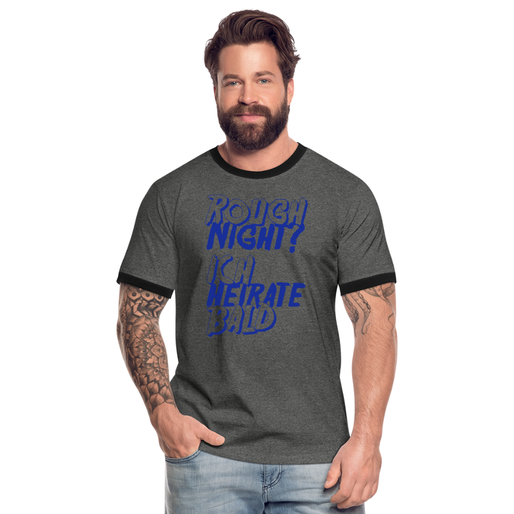Camiseta contraste"Rough Night" - charcoal/black
