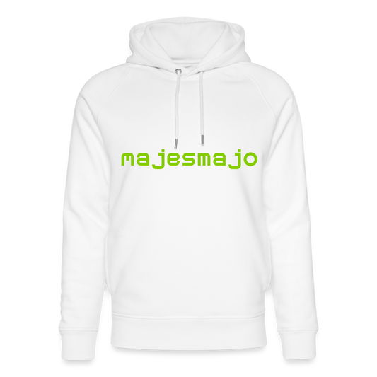 Sudadera con capucha ecológica unisex de Stanley & Stella"Cute lion" - white