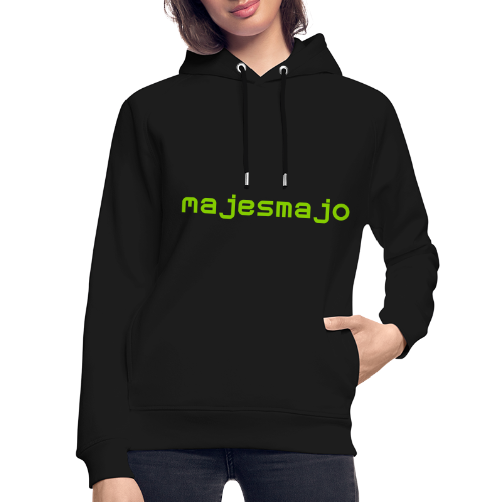 Sudadera con capucha ecológica unisex de Stanley & Stella"Cute lion" - black