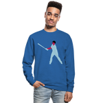 Sudadera unisex"baseball player" - royal blue