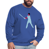 Sudadera unisex"baseball player" - royal blue