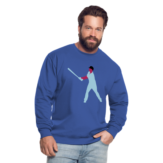 Sudadera unisex"baseball player" - royal blue