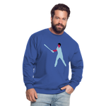 Sudadera unisex"baseball player" - royal blue