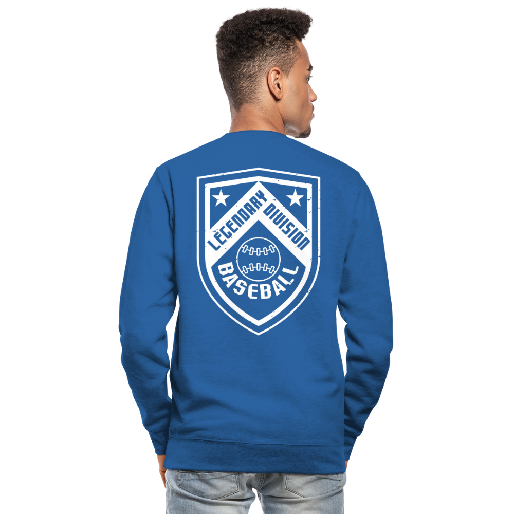 Sudadera unisex"baseball player" - royal blue