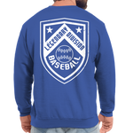 Sudadera unisex"baseball player" - royal blue