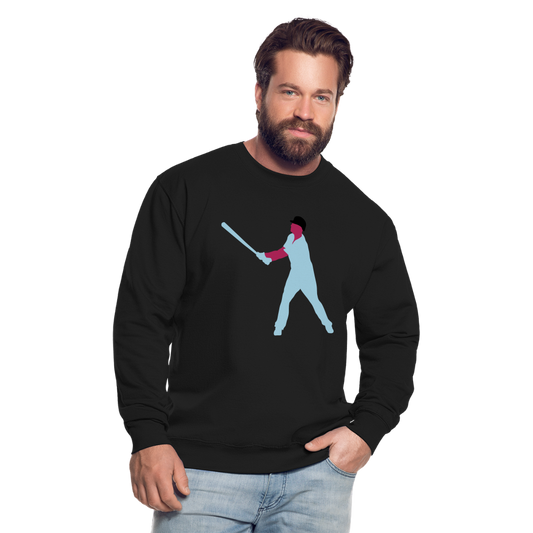 Sudadera unisex"baseball player" - black