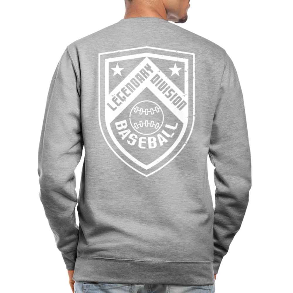 Sudadera unisex"baseball player" - salt & pepper