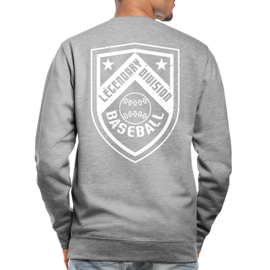 Sudadera unisex"baseball player" - salt & pepper