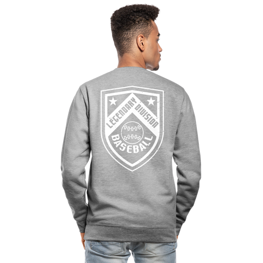 Sudadera unisex"baseball player" - salt & pepper